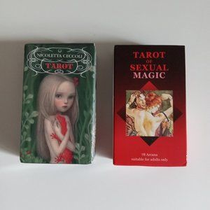 Tarot Bundle 2 decks: Sexual Magic and Nicoletta Ceccoli